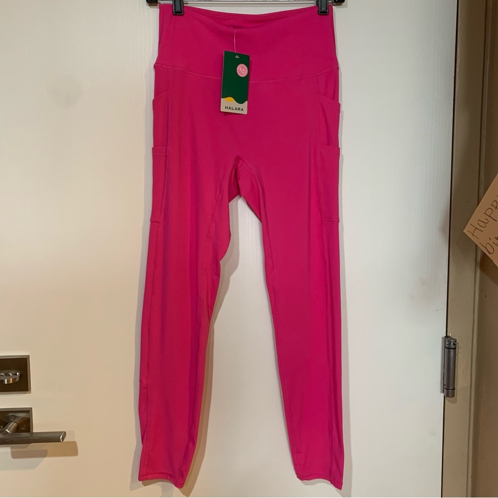 Halara NWT Women’s Small Softlyzero High Waisted Double Pocket Leggings